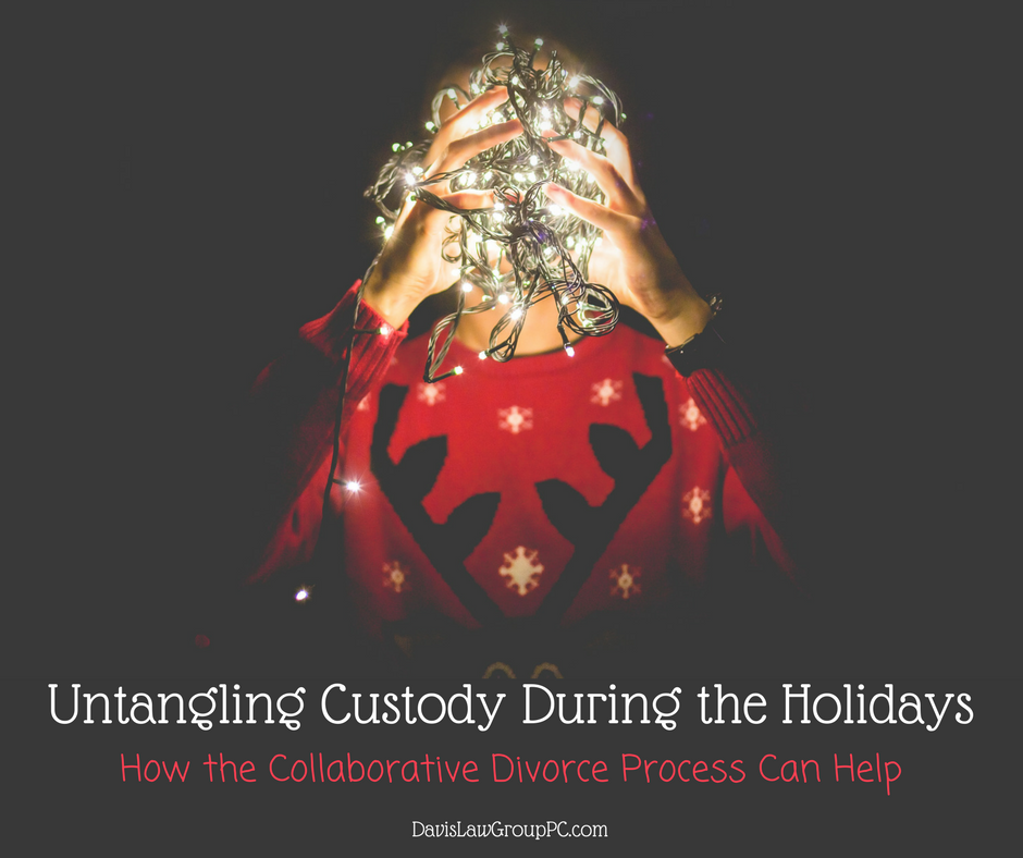 holiday custody and collaborative divorce