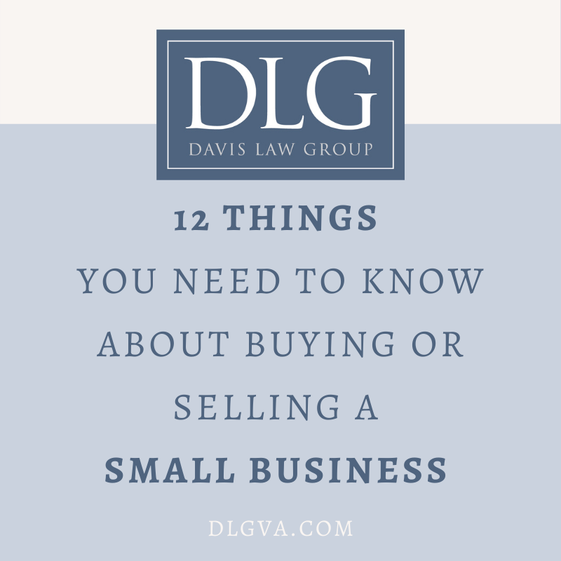12 Things You Need to Know About Buying or Selling a Small Business